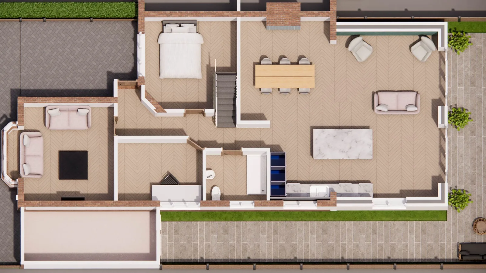 Plan view extension