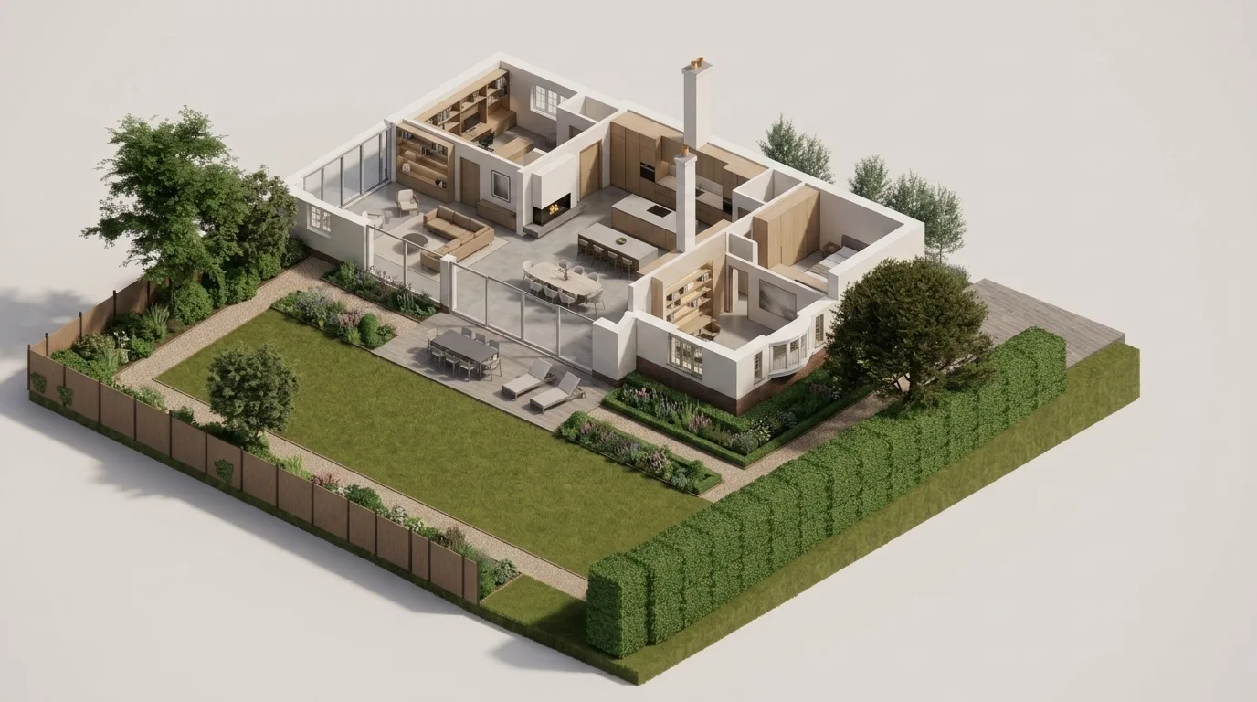 Axonometric render 1