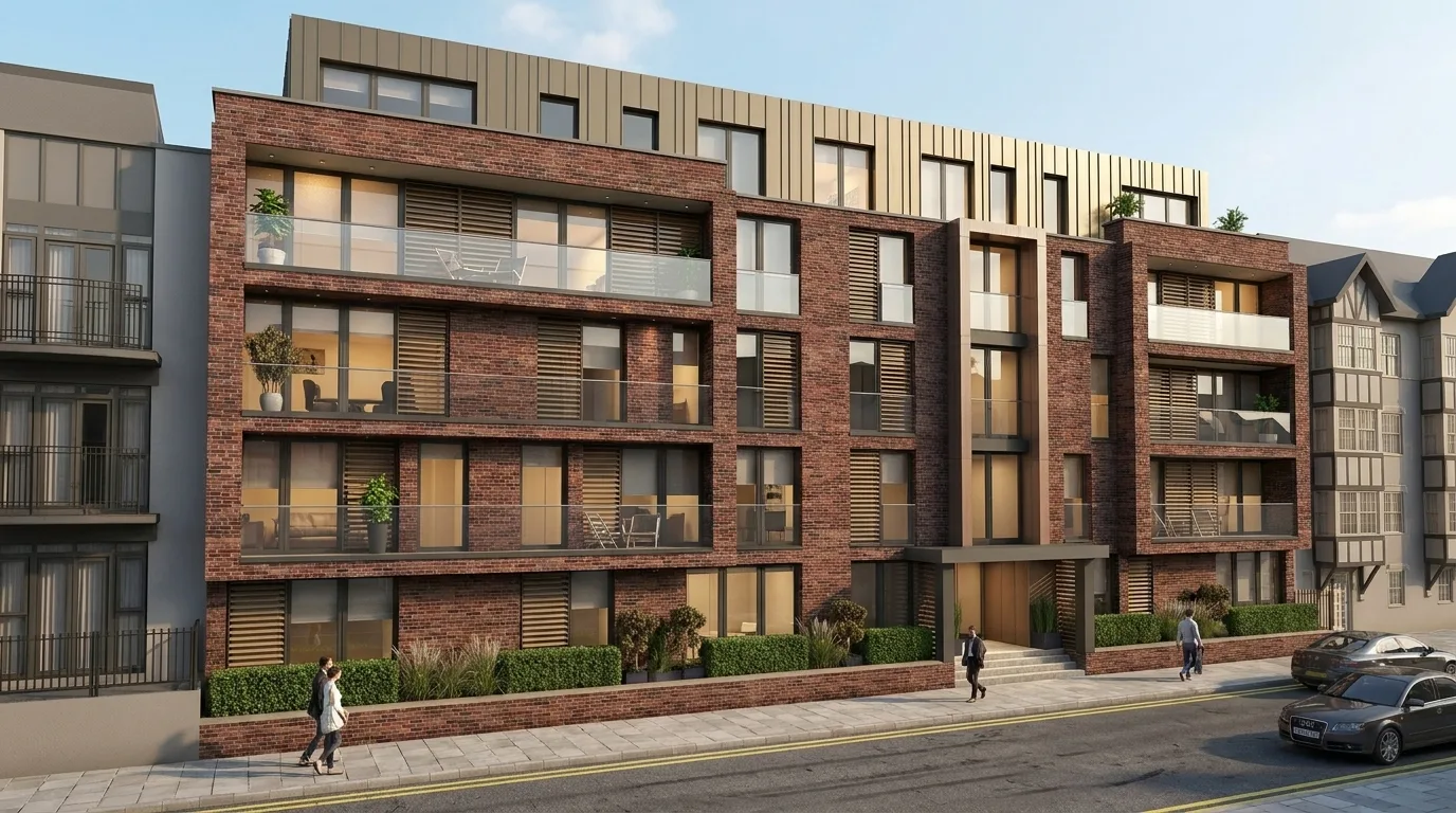 New luxury flats with sea view