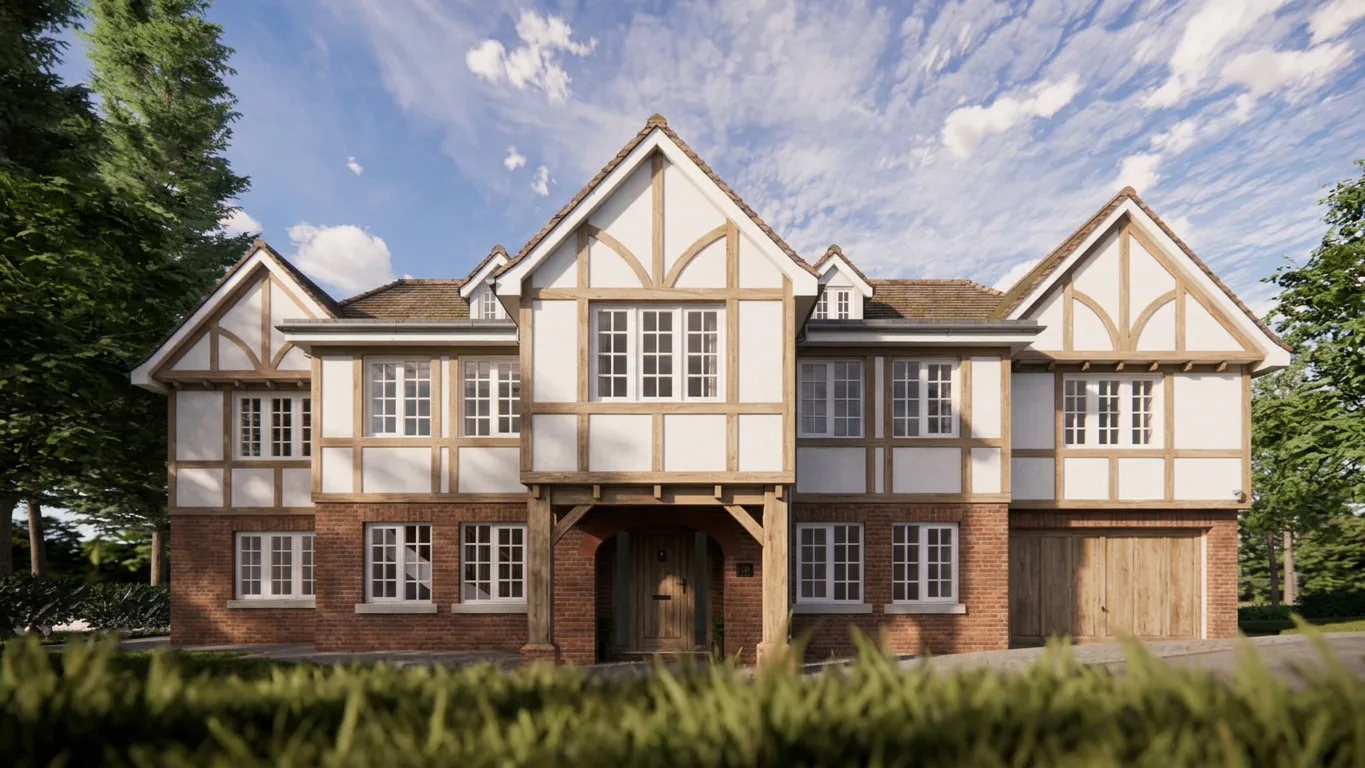 Front render tudor oak frame hero